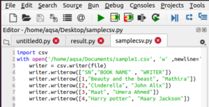 Python очистить файл csv